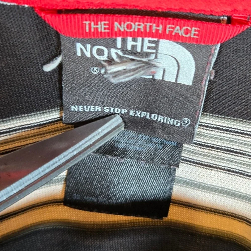 The North Face‎ Mens Striped Short Sleeve Polo Shirt VaporWick Size S